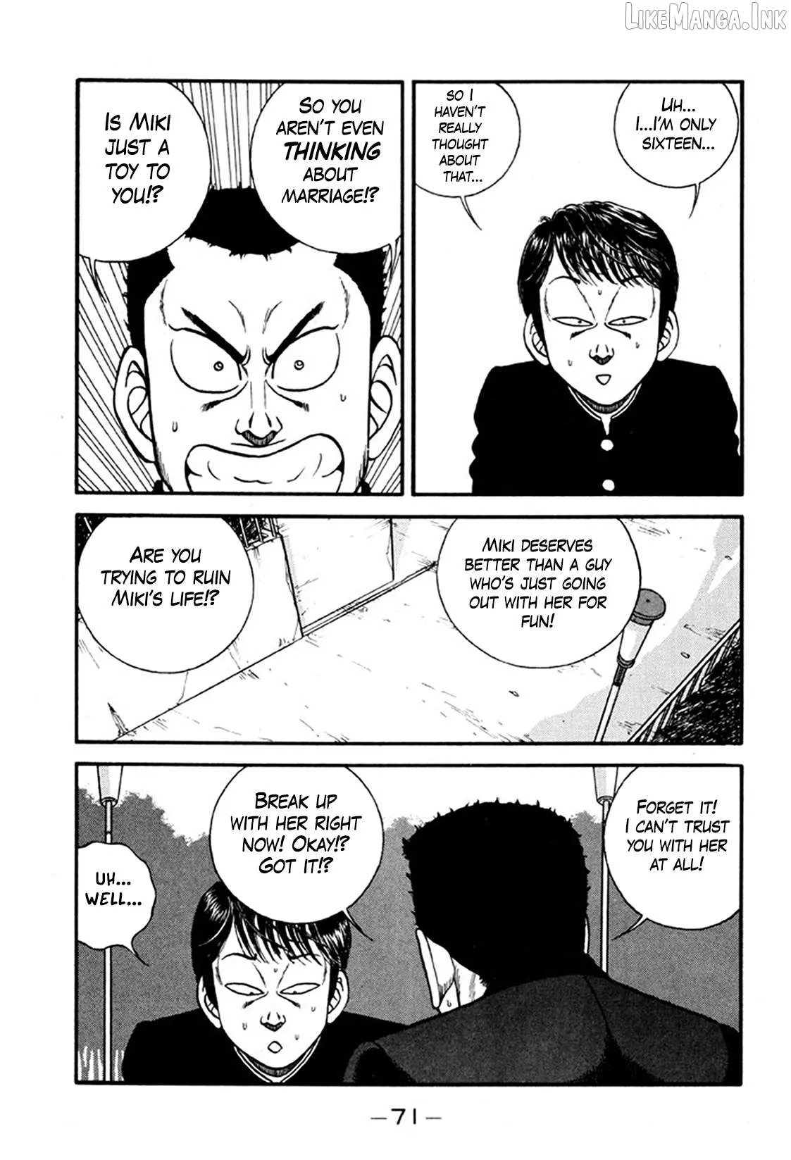 Be-Bop-Highschool Chapter 243 page 23 - 
