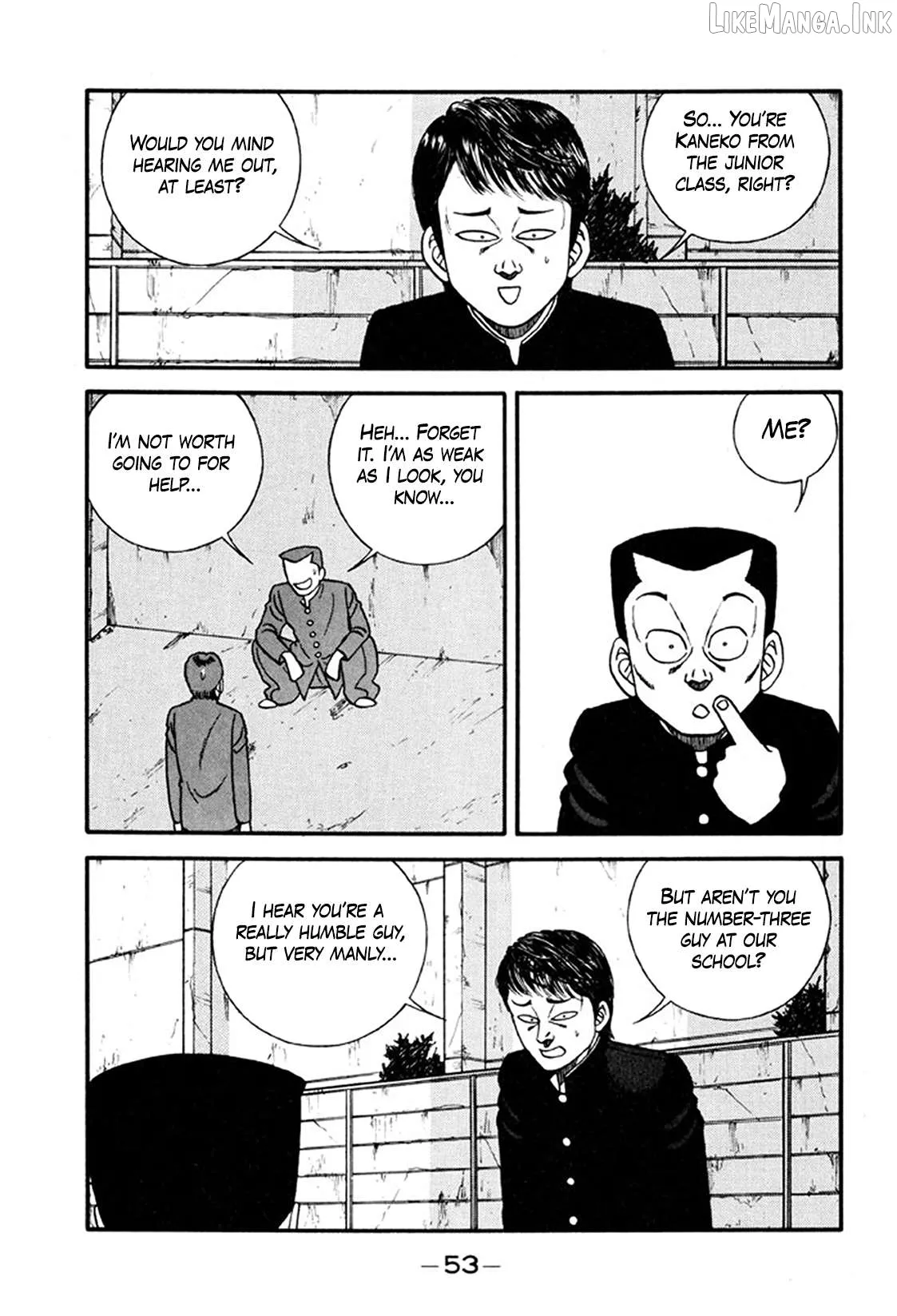 Be-Bop-Highschool Chapter 243 page 5 - 