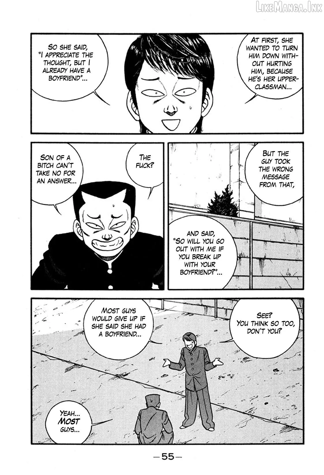 Be-Bop-Highschool Chapter 243 page 7 - 
