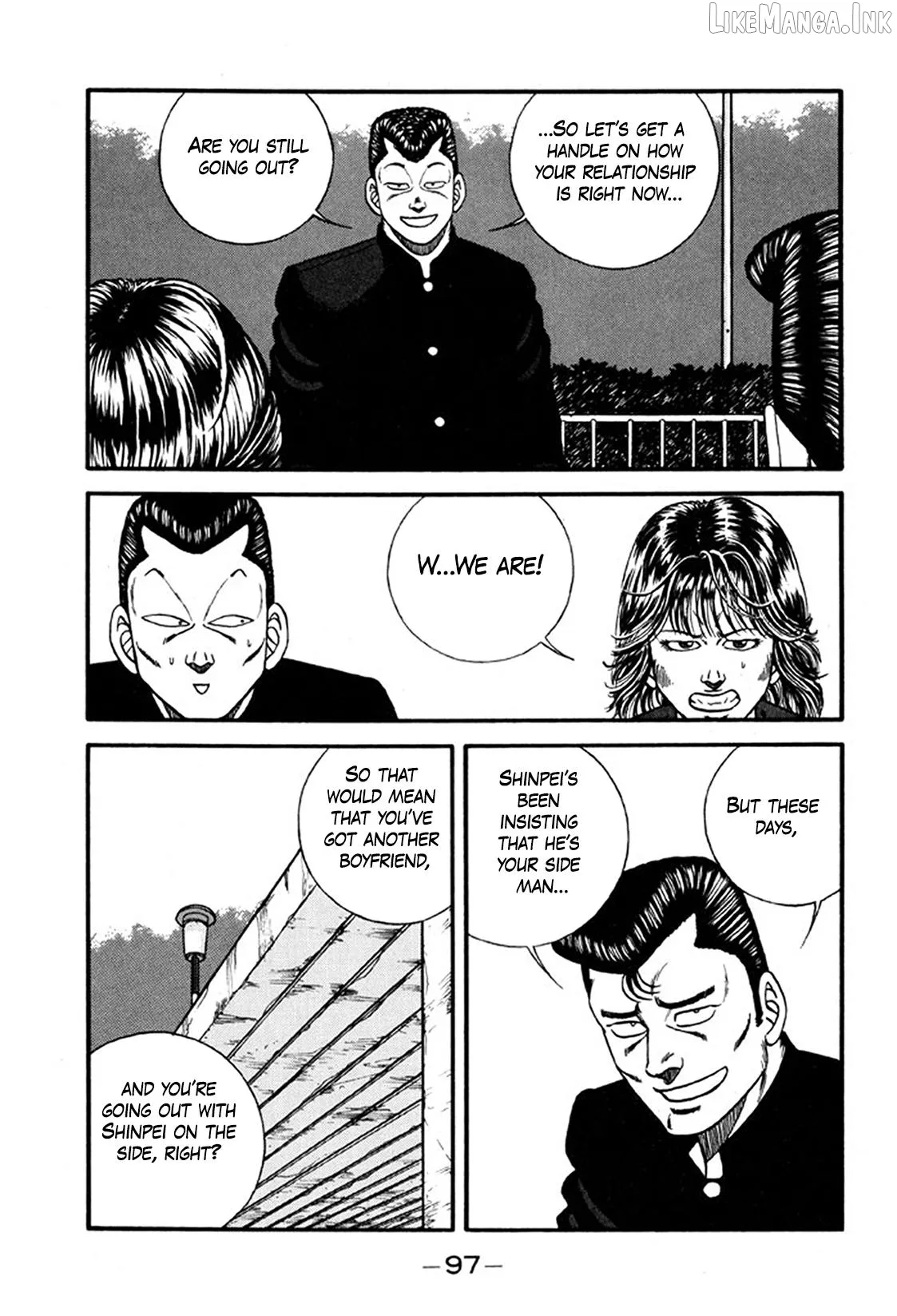Be-Bop-Highschool Chapter 244 page 19 - 