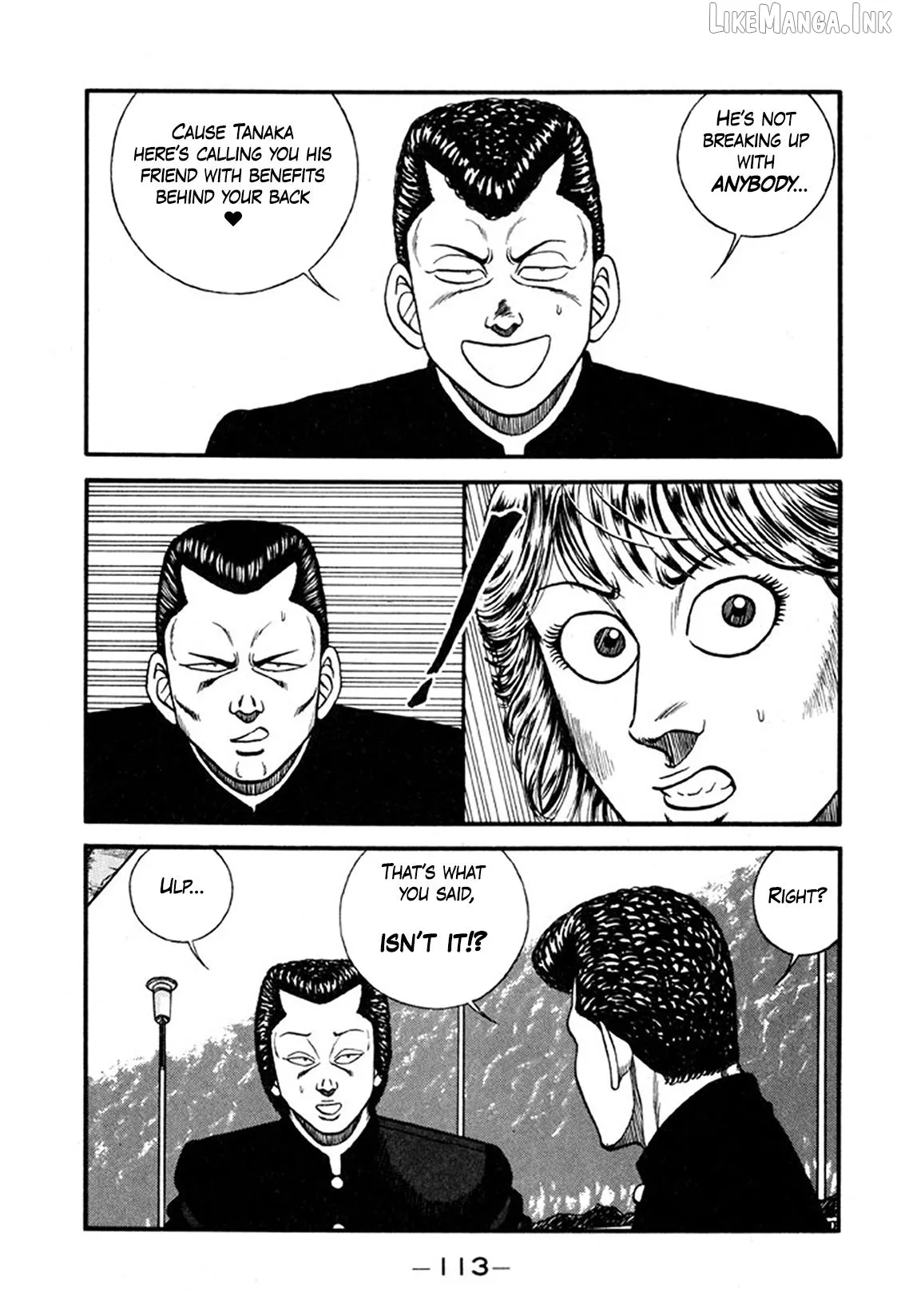 Be-Bop-Highschool Chapter 244 page 35 - 