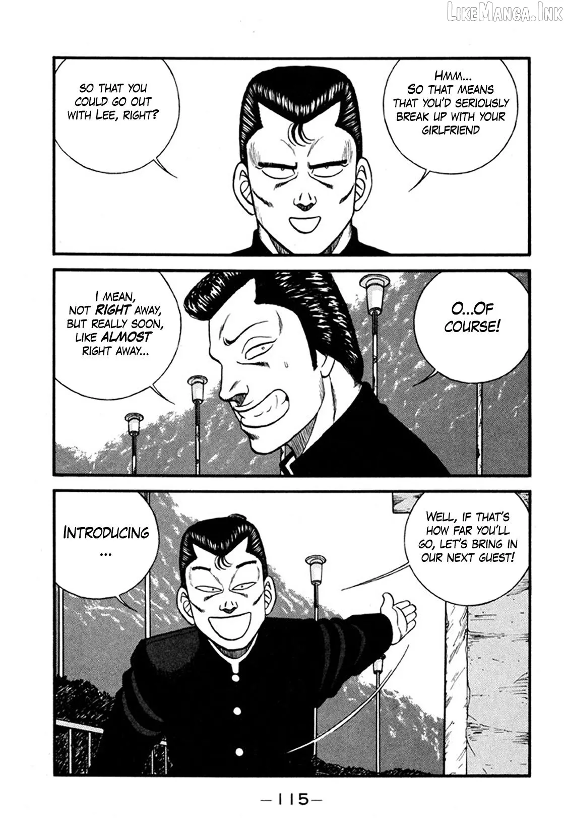 Be-Bop-Highschool Chapter 244 page 37 - 