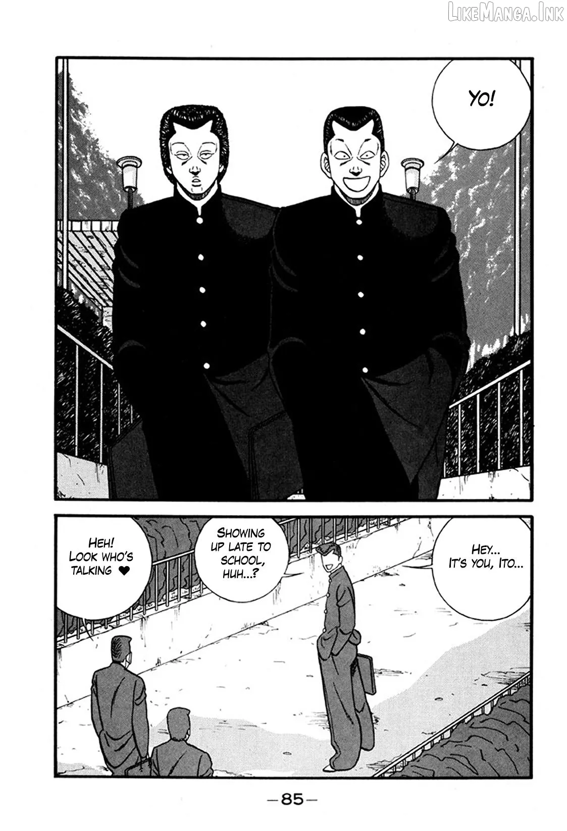 Be-Bop-Highschool Chapter 244 page 7 - 