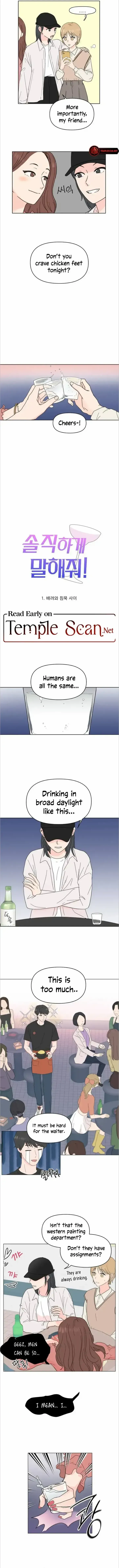 Be Honest With Me Chapter 1 page 2 - 