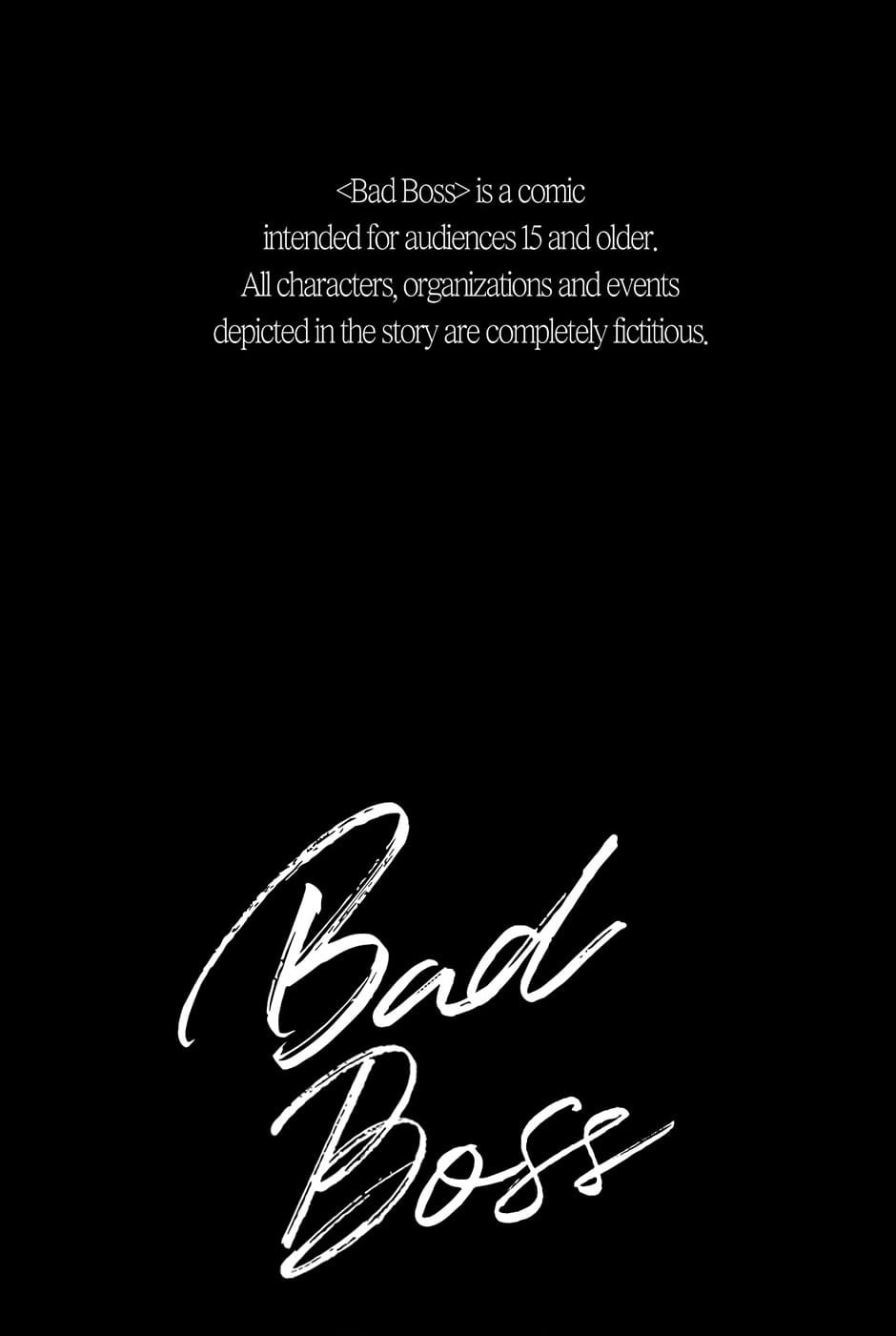 Be the Bad Boss