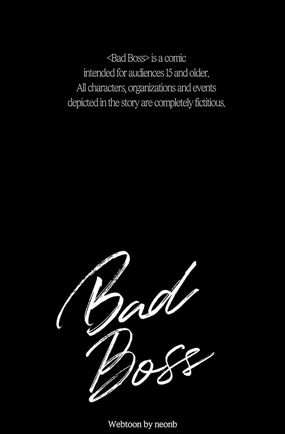 Be the Bad Boss