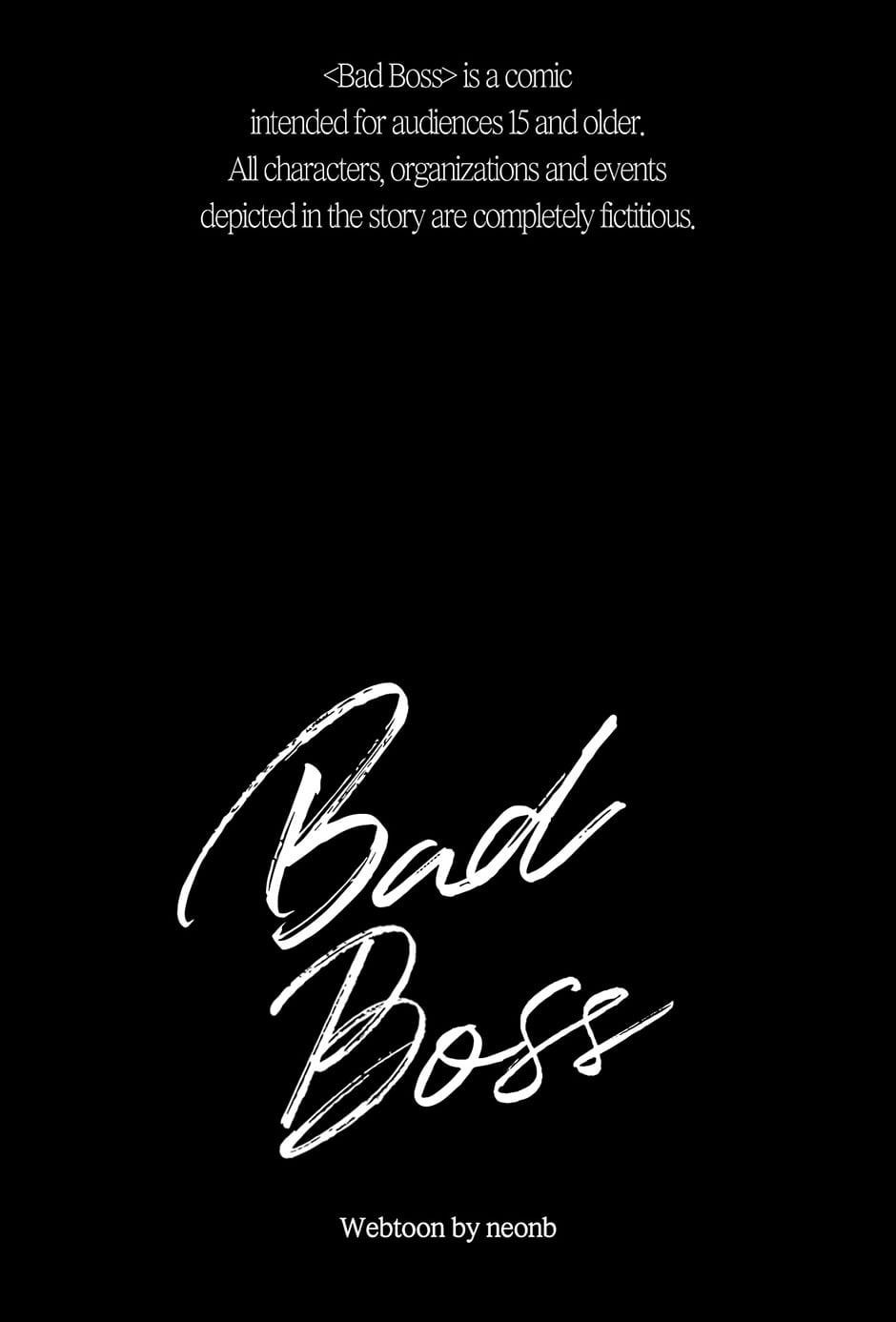 Be the Bad Boss