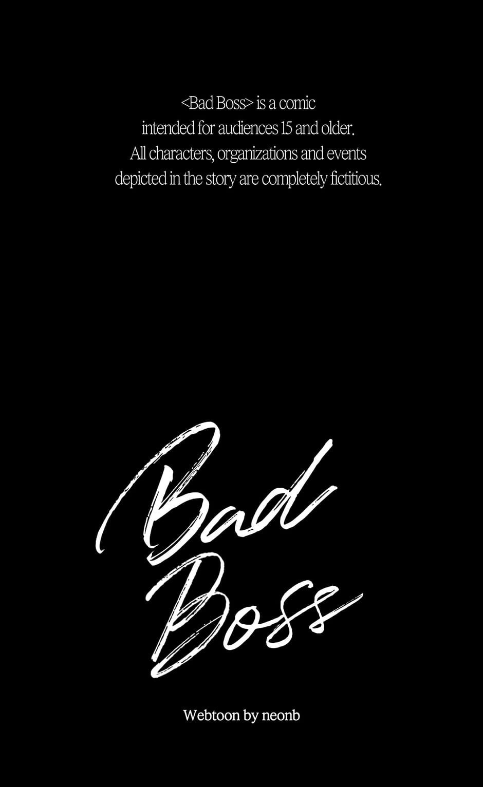 Be the Bad Boss