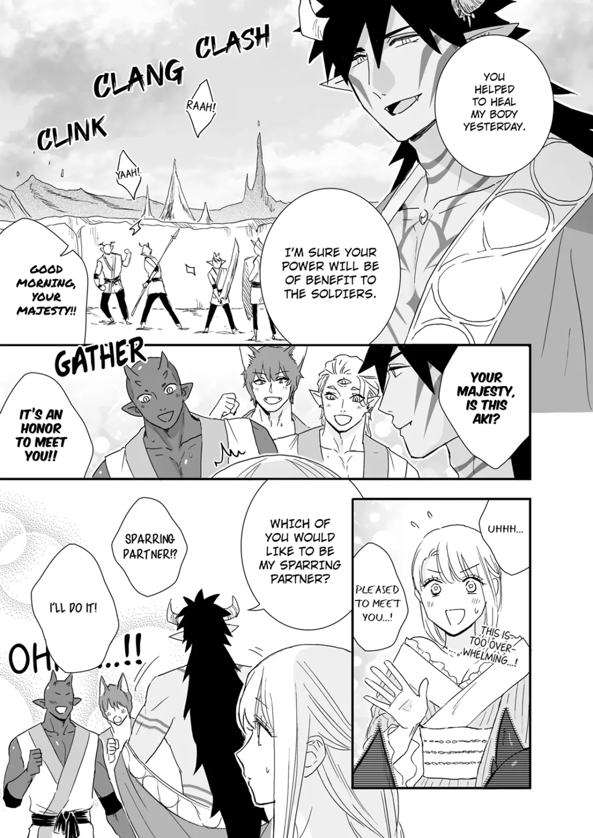 Bear My Child -Unparalleled Impregnation Sex with a Demon King- Chapter 13 page 3 - 
