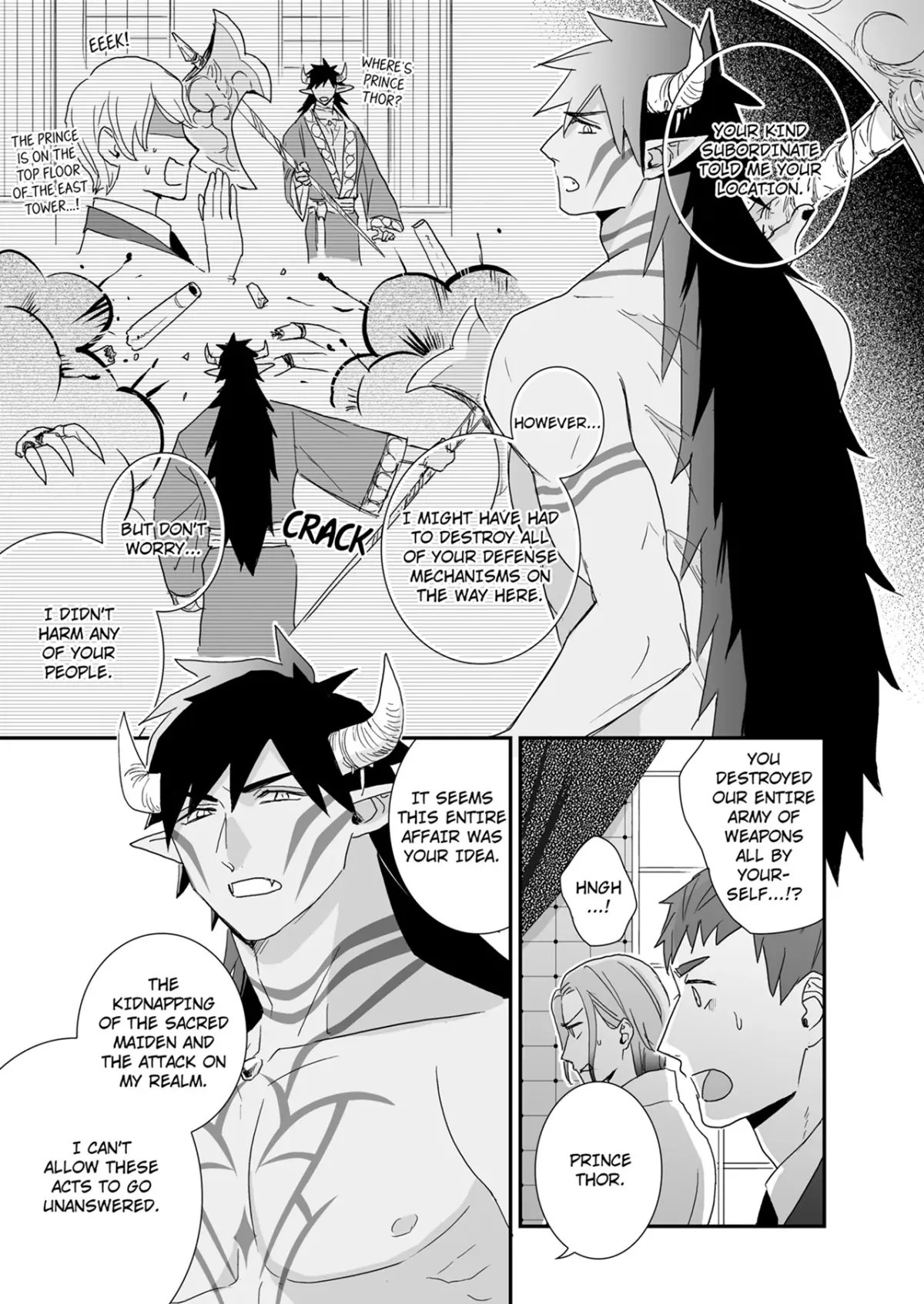 Bear My Child -Unparalleled Impregnation Sex with a Demon King- Chapter 17 page 3 - 