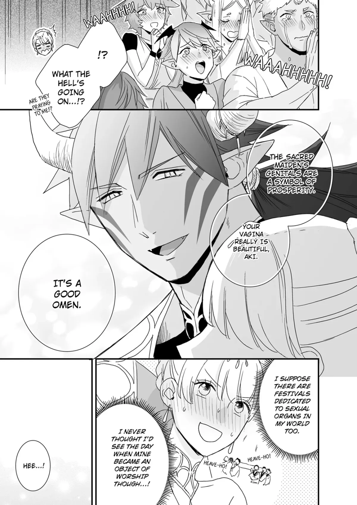 Bear My Child -Unparalleled Impregnation Sex with a Demon King- Chapter 24 page 1 - 