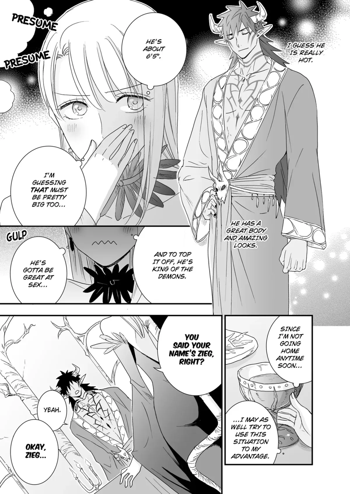 Bear My Child -Unparalleled Impregnation Sex with a Demon King- Chapter 3 page 1 - 