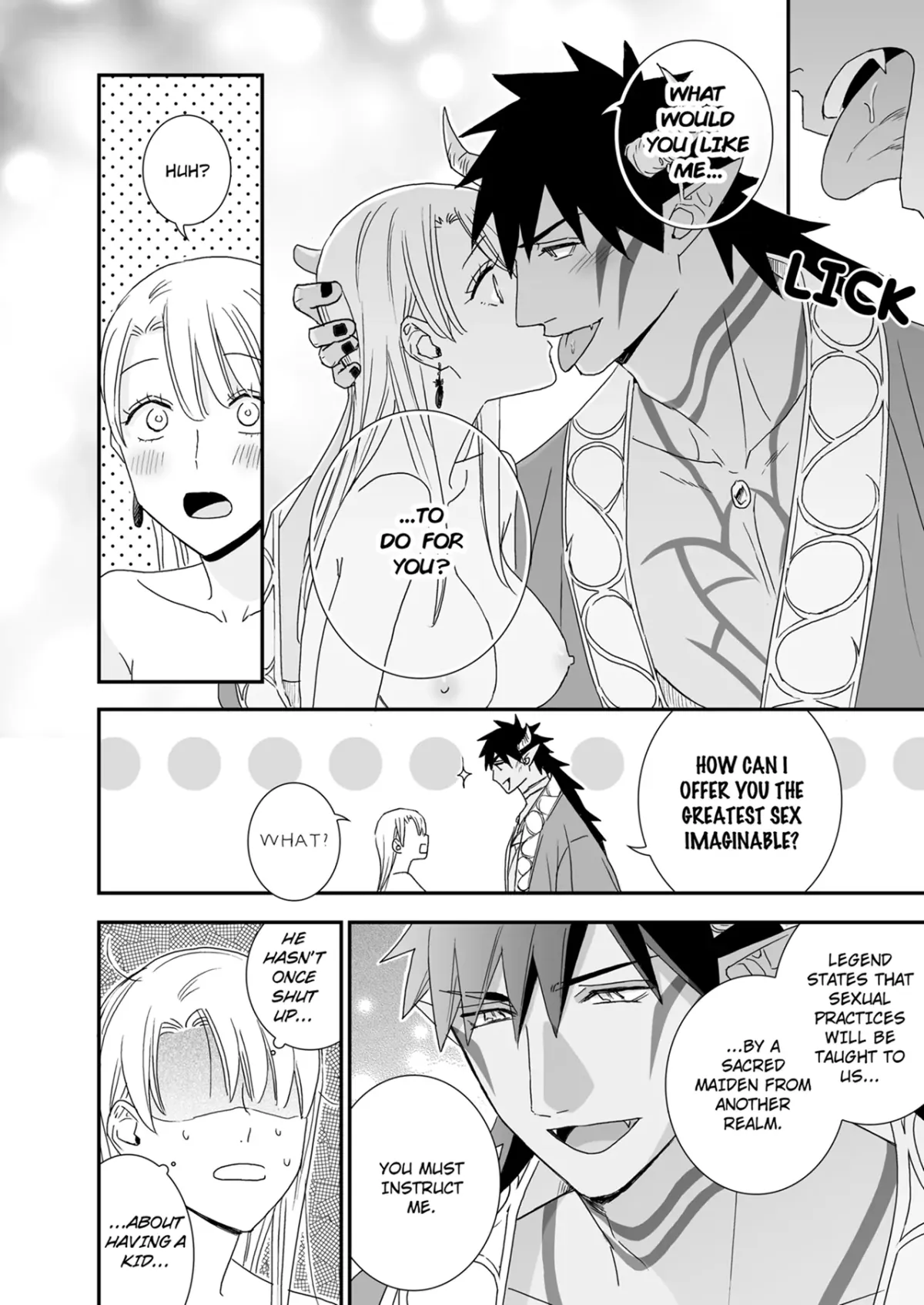Bear My Child -Unparalleled Impregnation Sex with a Demon King- Chapter 3 page 8 - 