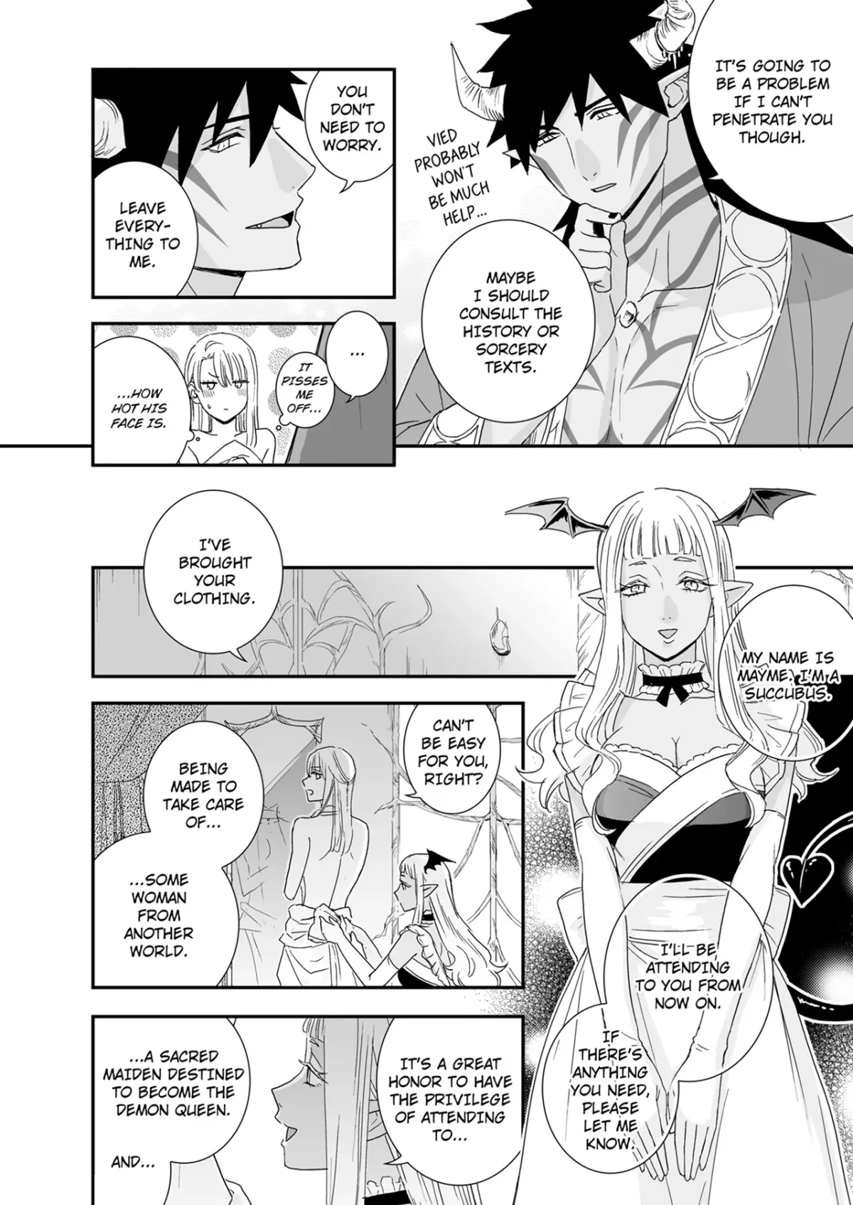 Bear My Child -Unparalleled Impregnation Sex with a Demon King- Chapter 5 page 8 - 