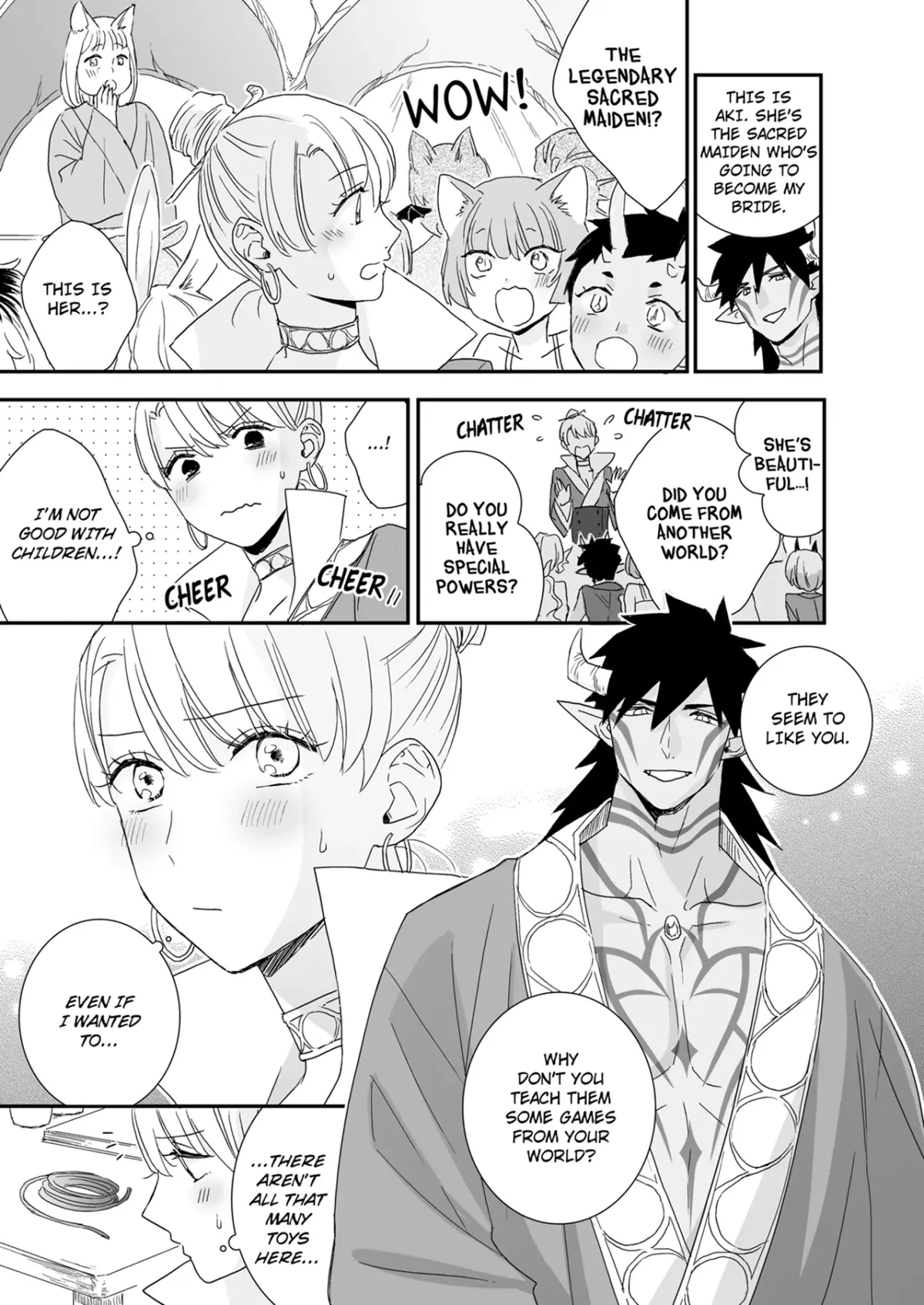 Bear My Child -Unparalleled Impregnation Sex with a Demon King- Chapter 9 page 7 - 