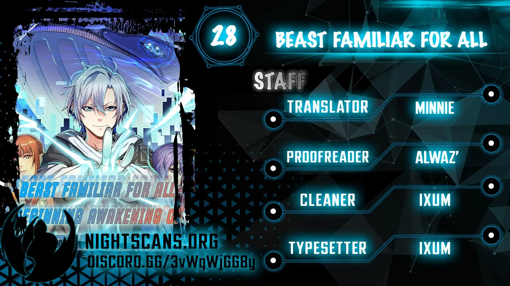 Beast Familiar for All: Beginning Awakening of Mythical Talents Chapter 28 page 1 - 