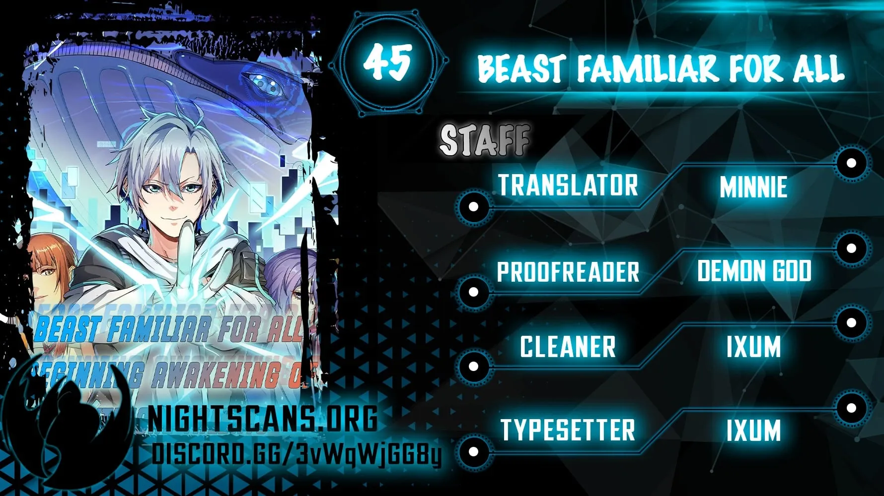 Beast Familiar for All: Beginning Awakening of Mythical Talents Chapter 45 page 1 - 