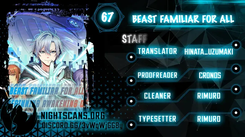Beast Familiar for All: Beginning Awakening of Mythical Talents Chapter 67 page 1 - 