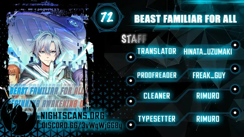 Beast Familiar for All: Beginning Awakening of Mythical Talents Chapter 72 page 1 - 