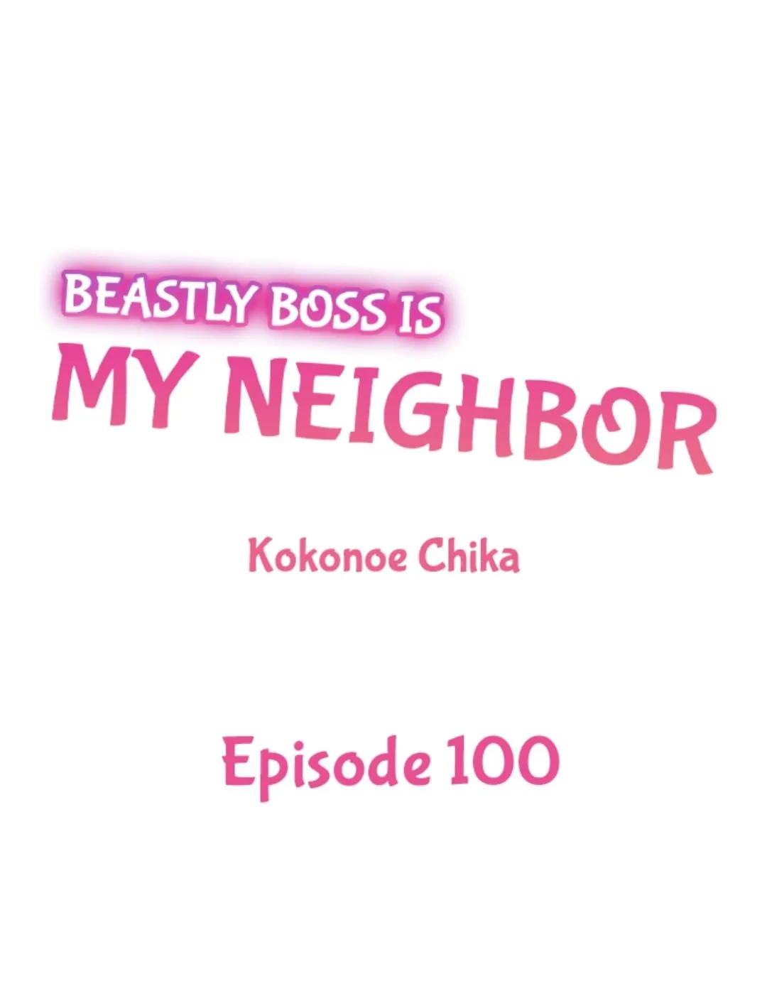 Beastly Boss is My Neighbor Chapter 100 page 1 - 