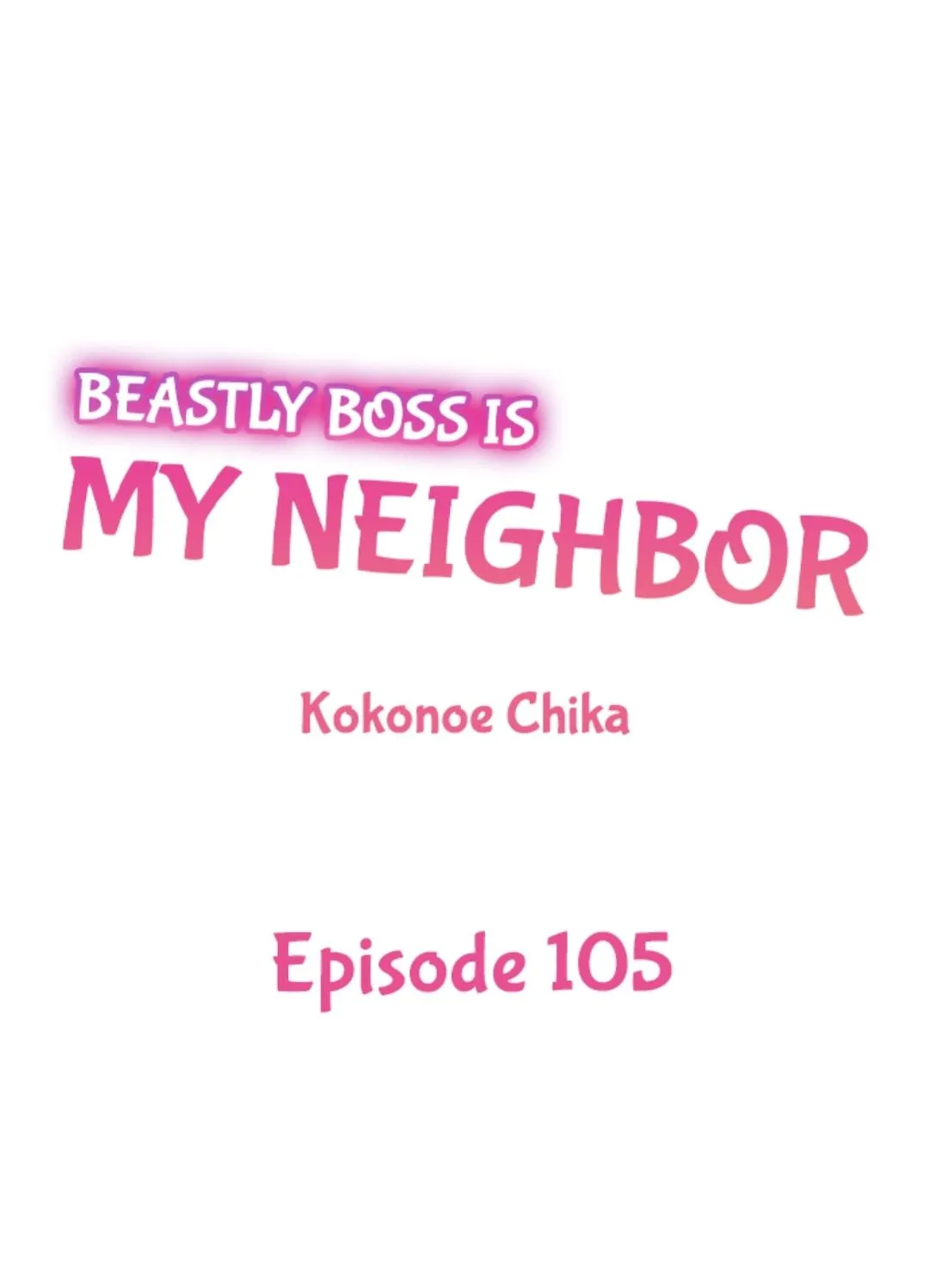 Beastly Boss is My Neighbor Chapter 105 page 2 - 