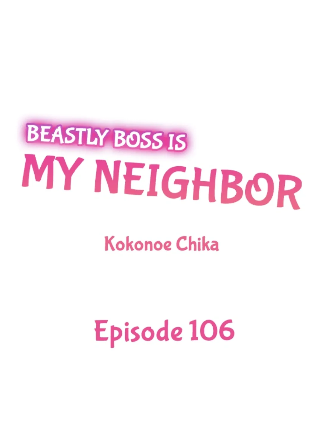 Beastly Boss is My Neighbor Chapter 106 page 2 - 
