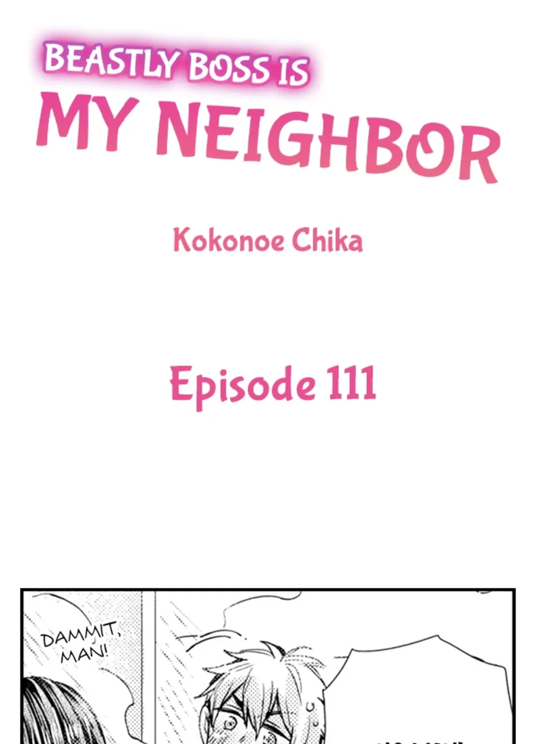 Beastly Boss is My Neighbor Chapter 111 page 1 - 