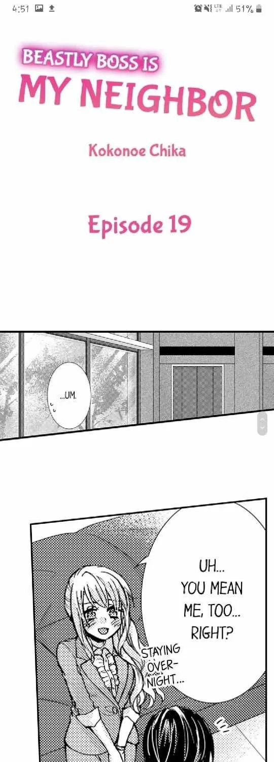 Beastly Boss is My Neighbor Chapter 19 page 2 - 