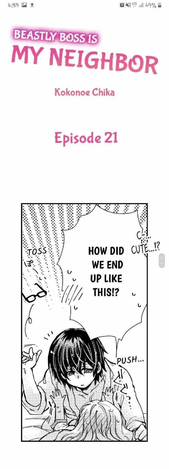 Beastly Boss is My Neighbor Chapter 21 page 2 - 
