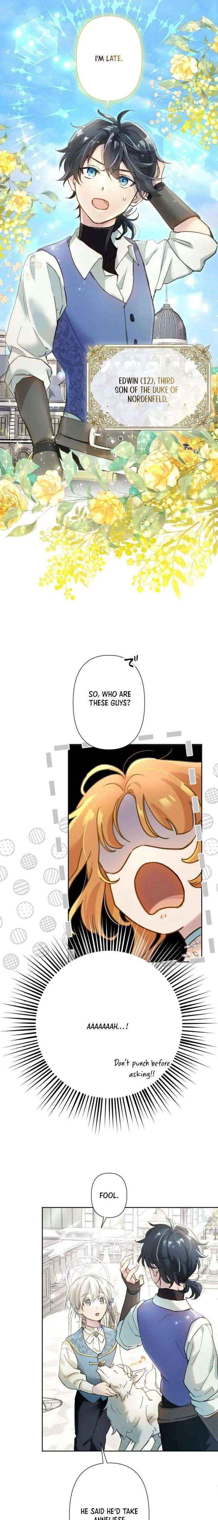 Became part of the family with the four brothers of the ducal Chapter 1 page 9 - 