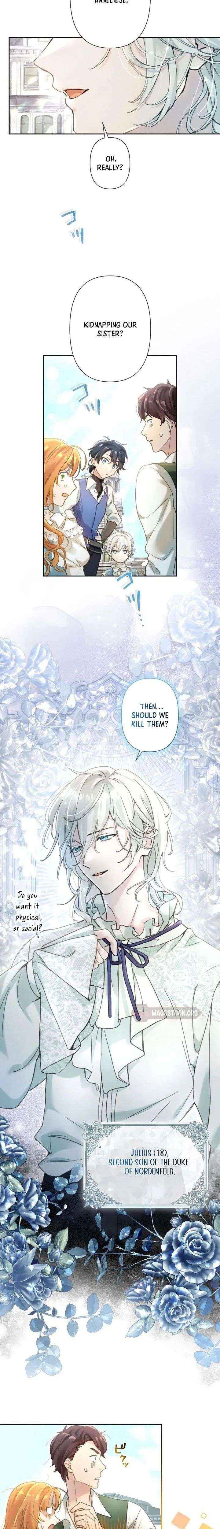 Became part of the family with the four brothers of the ducal Chapter 1 page 10 - 