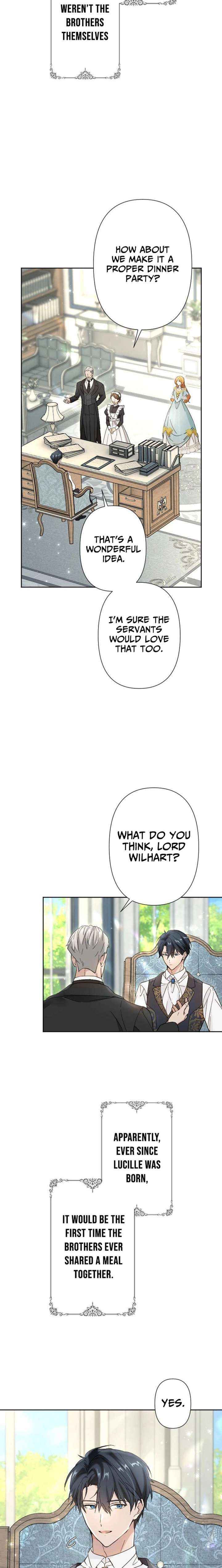 Became part of the family with the four brothers of the ducal Chapter 18 page 24 - 
