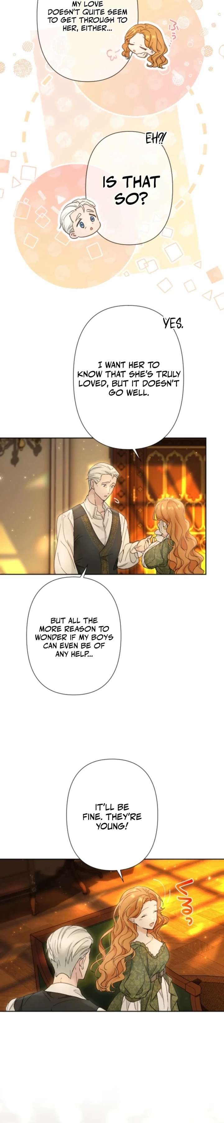 Became part of the family with the four brothers of the ducal Chapter 19 page 20 - 