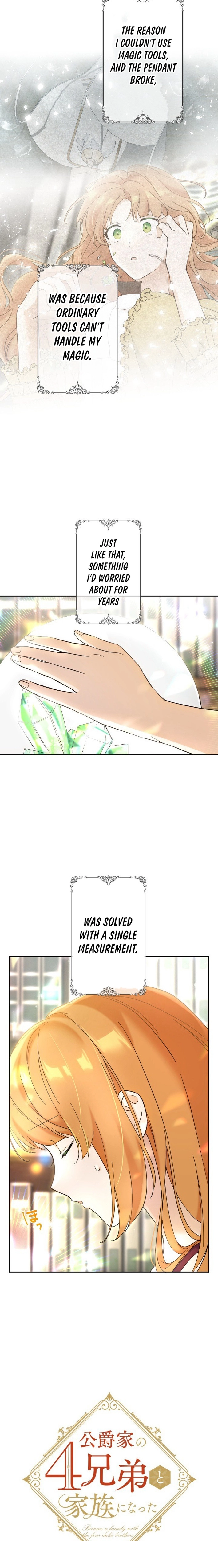 Became part of the family with the four brothers of the ducal Chapter 24 page 2 - 