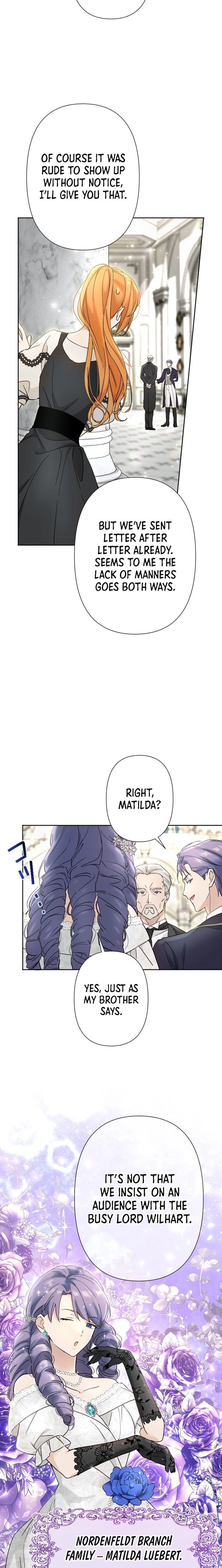 Became part of the family with the four brothers of the ducal Chapter 24 page 18 - 