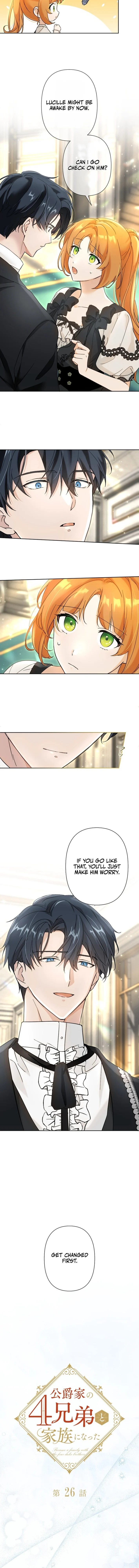 Became part of the family with the four brothers of the ducal Chapter 26 page 3 - 