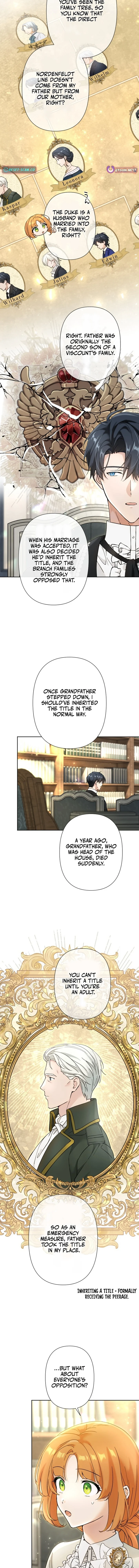 Became part of the family with the four brothers of the ducal Chapter 26 page 8 - 