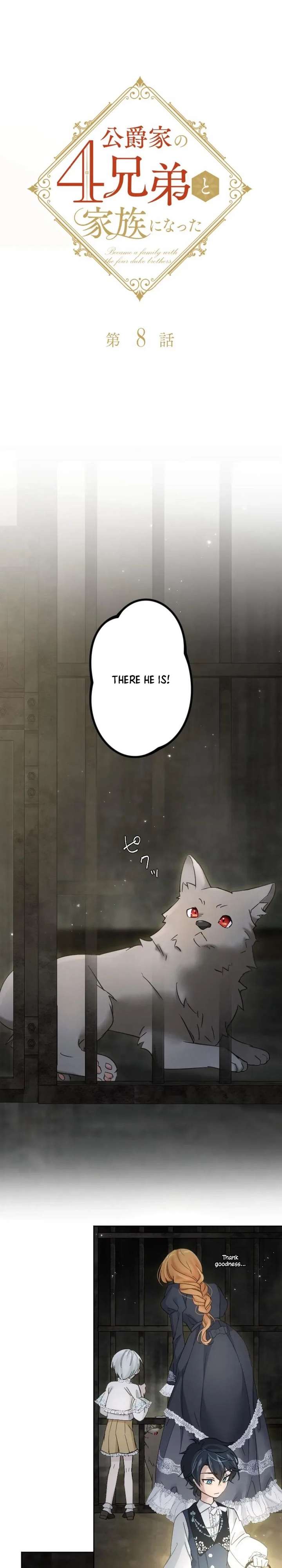 Became part of the family with the four brothers of the ducal Chapter 8 page 3 - 