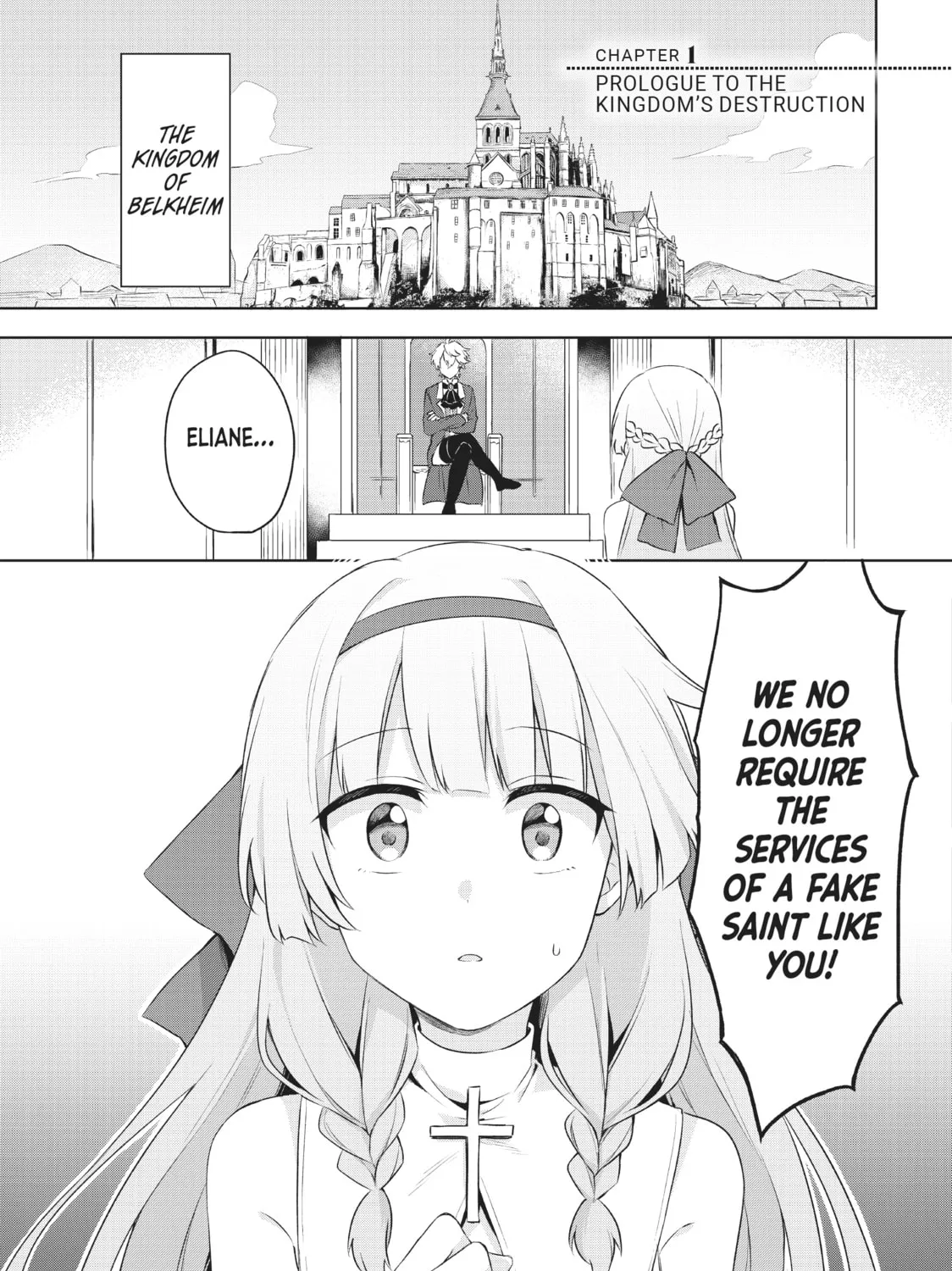 Because I, the True Saint, Was Banished, That Country Is Done For! Chapter 1 page 1 - 