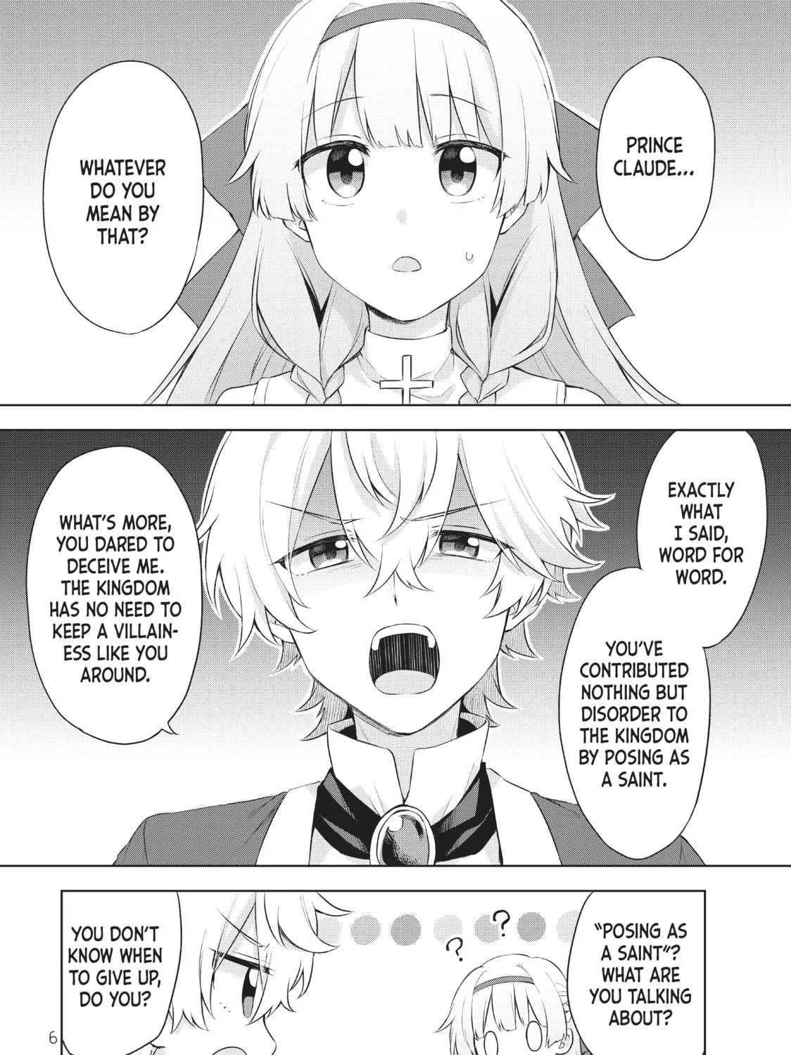 Because I, the True Saint, Was Banished, That Country Is Done For! Chapter 1 page 5 - 