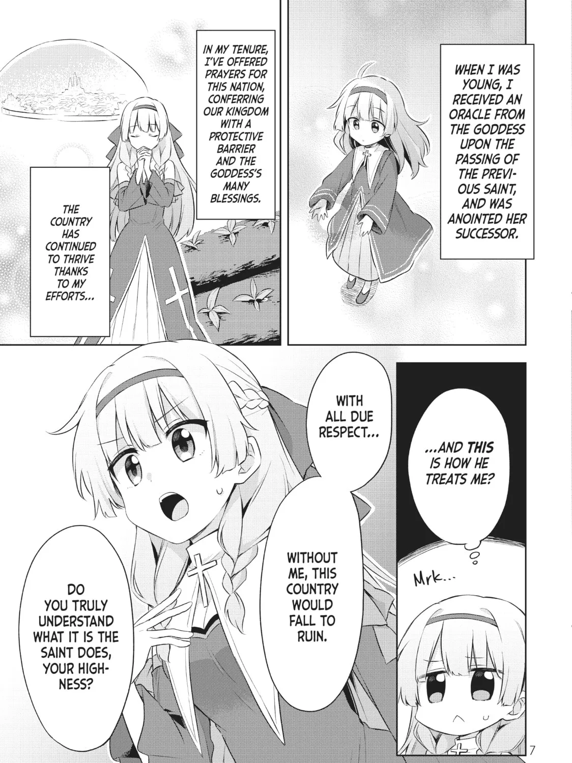 Because I, the True Saint, Was Banished, That Country Is Done For! Chapter 1 page 7 - 