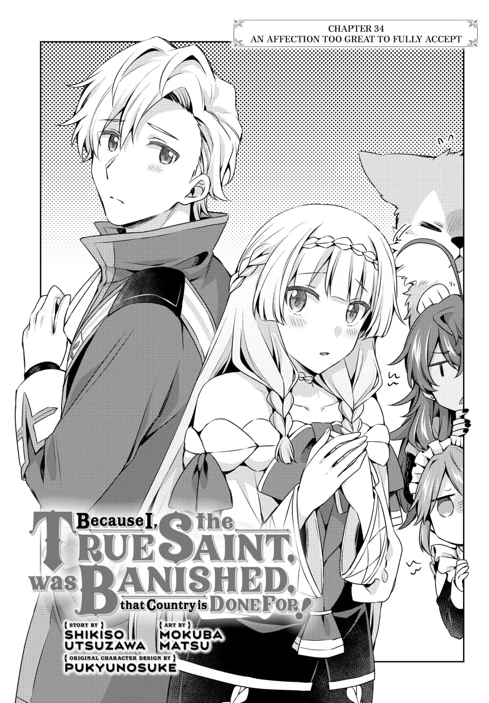 Because I, the True Saint, Was Banished, That Country Is Done For! Chapter 34 page 1 - 