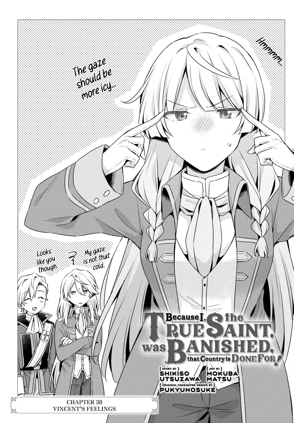 Because I, the True Saint, Was Banished, That Country Is Done For! Chapter 38 page 1 - 