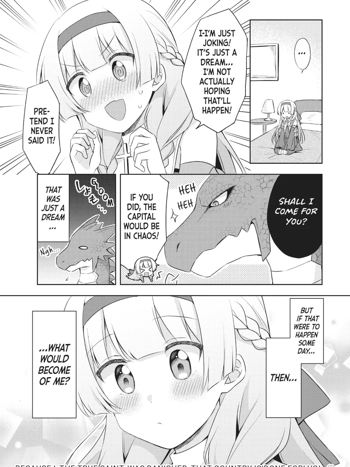 Because I, the True Saint, Was Banished, That Country Is Done For! Chapter 4.5 page 21 - 