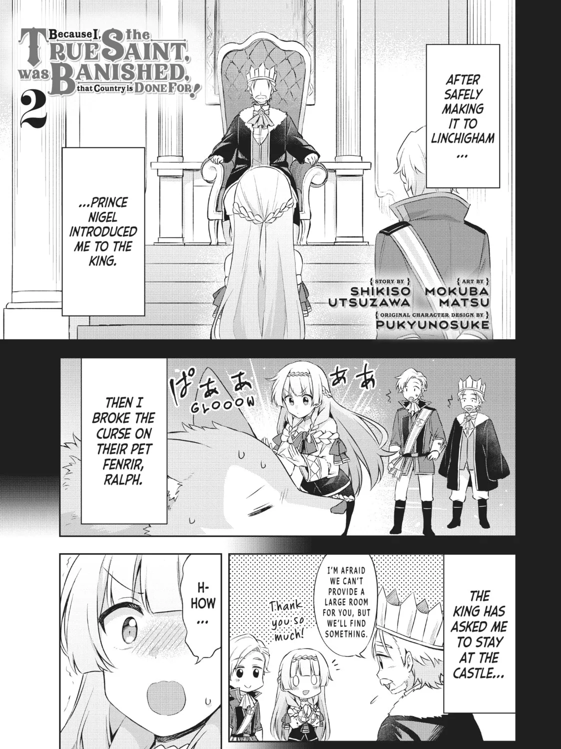 Because I, the True Saint, Was Banished, That Country Is Done For! Chapter 5 page 1 - 