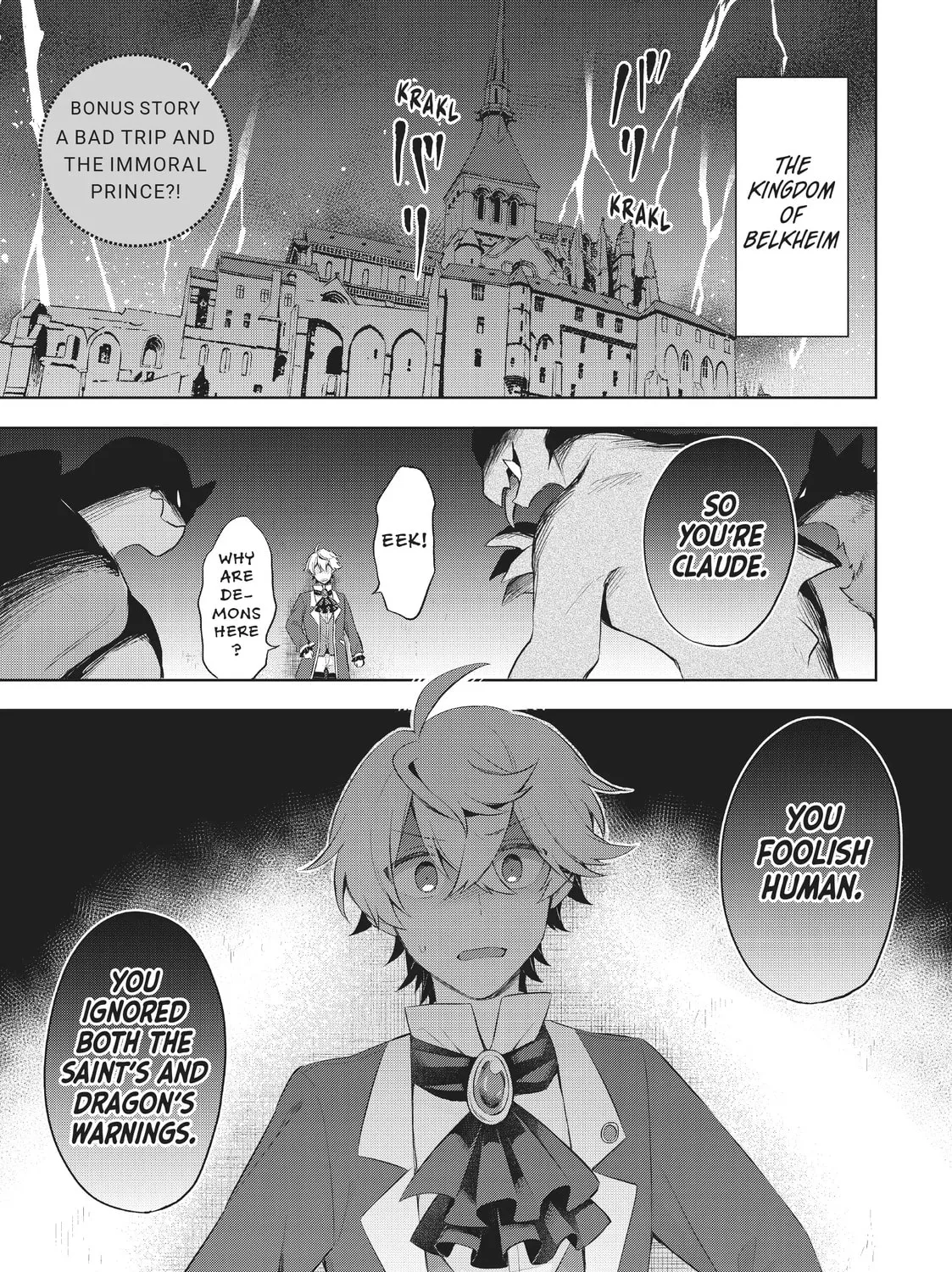 Because I, the True Saint, Was Banished, That Country Is Done For! Chapter 8.1 page 1 - 