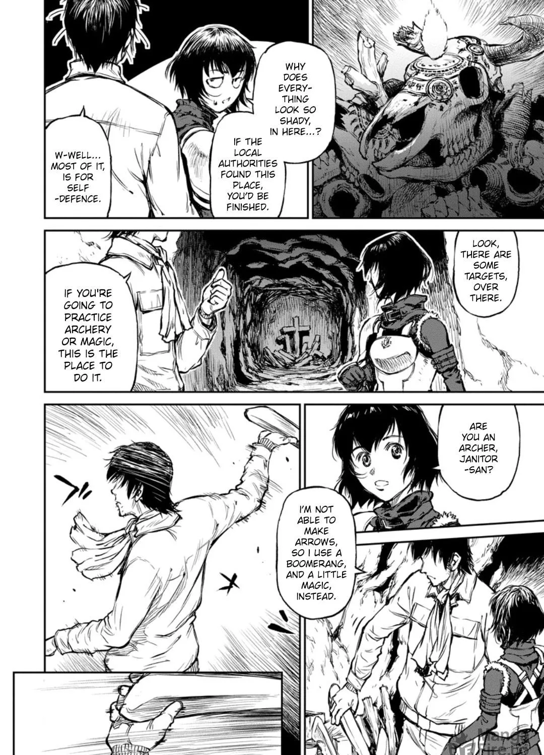 Because Janitor-san Is Not a Hero Chapter 10 page 4 - 