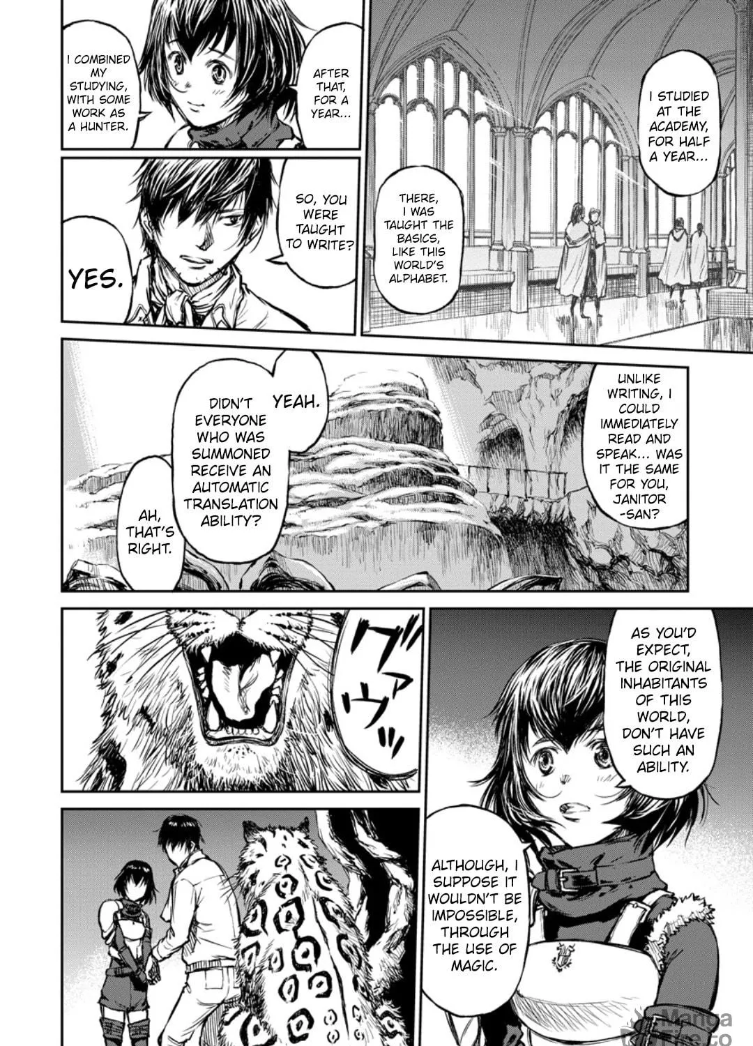 Because Janitor-san Is Not a Hero Chapter 10 page 8 - 