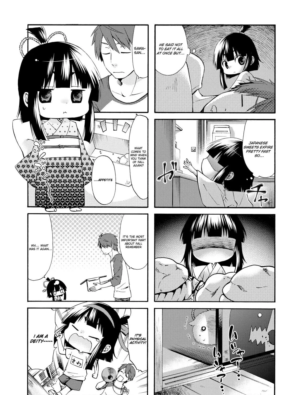 Because the apartment, with the Zashikiwarashi Chapter 16 page 19 - 