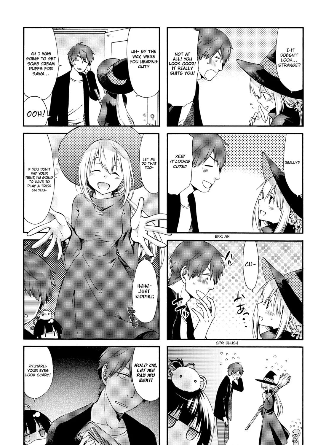 Because the apartment, with the Zashikiwarashi Chapter 17 page 11 - 
